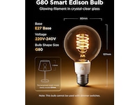 Govee Smart Edison Lampor 2-pack LED-lampor & glödlampor