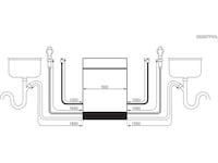 Electrolux E72UA200SX diskmaskin Underbyggd diskmaskin