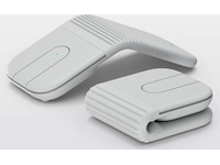 Logitech Mobi Fold trådlös mus (off white) Mus