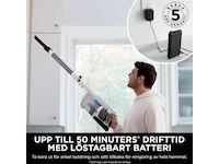 Shark PowerPro Pet IZ380EUT trådlös dammsugare Skaftdammsugare
