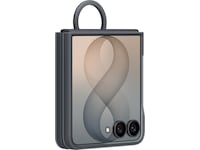 Samsung Galaxy Z Flip8 Ring Magnet Silikonfodral (graphite) Mobilskal