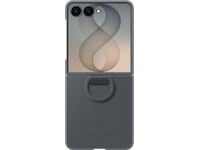 Samsung Galaxy Z Flip8 Ring Magnet Silikonfodral (graphite) Mobilskal
