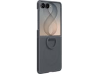 Samsung Galaxy Z Flip8 Ring Magnet Silikonfodral (graphite) Mobilskal