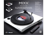 MIXX Analog Plus Vinyl och CD-spelare (vit) Skivspelare
