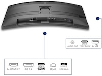 Philips 34" curved skärm 34B2U5900C/00 Bildskärmar