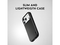 PanzerGlass CARE iPhone 17 Pro Max / 18 Pro Max Fusion Fabric fodral (svart) Mobilskal