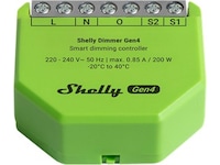 Shelly Dimmer Gen4 Strömbrytare, dimmers & ljusstyrning