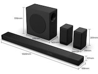 Hisense AX5140Q Hemmabiosystem Soundbars