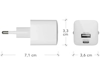 dbramante1928 re-charge Pro Väggladare Bulk (vit) Mobilladdare