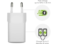 dbramante1928 re-charge Pro Väggladare Bulk (vit) Mobilladdare
