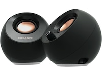 Creative Pebble Pro RGB PC-högtalare (svart) 2.0 Högtalare