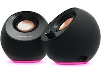Creative Pebble Pro RGB PC-högtalare (svart) 2.0 Högtalare