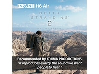 Sony INZONE H6 Air gaming-headset med öppen baksida (svart) -B-Grade Demo headset
