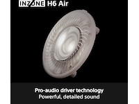 Sony INZONE H6 Air gaming-headset med öppen baksida (svart) -B-Grade Demo headset