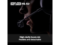 Sony INZONE H6 Air gaming-headset med öppen baksida (svart) -B-Grade Demo headset