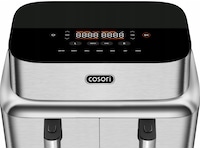 Cosori Iconic Dual 8.6L Stainless Steel Smart Air Fryer​ Airfryer