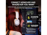 Corsair HS35 v3 Trådlöst Headset (White) Gamingheadset