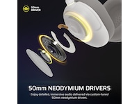 Corsair HS35 v3 Trådlöst Headset (White) Gamingheadset