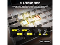 CORSAIR CLIPPER PRO MINI 60 (white) Gamingtangentbord