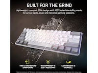 CORSAIR CLIPPER PRO MINI 60 (white) Gamingtangentbord