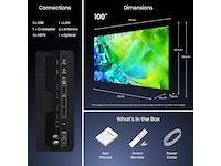 Samsung 100" Neo QLED 4K Smart TV QN80H (2026) Över 80 tums TV