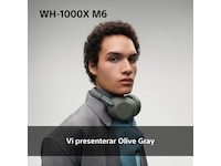 Sony WH-1000XM6 Trådlösa Over-Ear Hörlurar (Olive Gray) Hörlurar