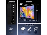 Samsung 100" M90H 4K Mini LED Smart-TV (2026) Över 80 tums TV