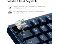 Keychron Q16 HE 65% 8K Wired (Ceramic) Gamingtangentbord