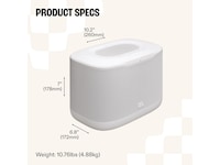 JBL Cove X1 Wi-Fi Högtalare (vit) Trådlös / Bluetooth högtalare
