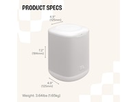 JBL Cove M1 Wi-Fi Högtalare (vit) Trådlös / Bluetooth högtalare