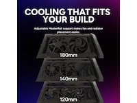 Cooler Master HAF II 500 med hög kylprestanda Midi tower