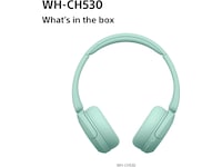 Sony WH-CH530 Trådlösa Bluetooth Hörlurar (mint) Hörlurar