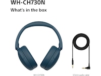 Sony WH-CH730N Trådlösa Brusreducerande Hörlurar (blå) Hörlurar
