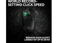 Logitech G PRO X3 SUPERSTRIKE trådlös gamingmus (svart) Gamingmus