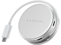 Satechi OntheGo 5-i-1 Multiport Adapter (Silver) Dockningsstation och USB-hub