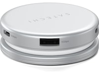 Satechi OntheGo 5-i-1 Multiport Adapter (Silver) Dockningsstation och USB-hub