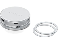 Satechi OntheGo 5-i-1 Multiport Adapter (Silver) Dockningsstation och USB-hub