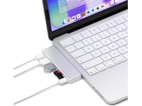 Satechi USB-C Snap Hub för MacBook Neo (silver) Dockningsstation och USB-hub
