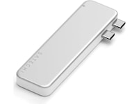 Satechi USB-C Snap Hub för MacBook Neo (silver) Dockningsstation och USB-hub