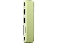 Satechi USB-C Snap Hub för MacBook Neo (citrus) Dockningsstation och USB-hub