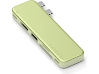 Satechi USB-C Snap Hub för MacBook Neo (citrus) Dockningsstation och USB-hub