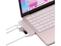 Satechi USB-C Snap Hub för MacBook Neo (rouge) Dockningsstation och USB-hub