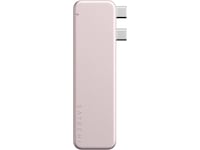 Satechi USB-C Snap Hub för MacBook Neo (rouge) Dockningsstation och USB-hub