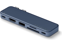 Satechi USB-C Snap Hub för MacBook Neo (indigo) Dockningsstation och USB-hub