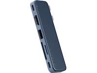 Satechi USB-C Snap Hub för MacBook Neo (indigo) Dockningsstation och USB-hub
