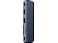 Satechi USB-C Snap Hub för MacBook Neo (indigo) Dockningsstation och USB-hub