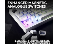 Logitech PRO X2 RAPID tangentbord (vit) Gamingtangentbord