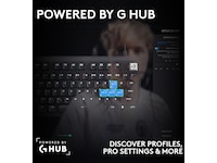 Logitech PRO X2 RAPID tangentbord (vit) Gamingtangentbord