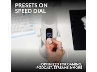 Logitech G Yeti 2 bordmikrofon (vit) Mikrofon