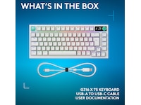 Logitech G316 X 75-speltangentbord Gamingtangentbord